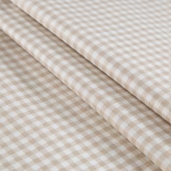 Ткань с водо- и грязеотталкивающей пропиткой 22-02-20706 бежевый принтованный