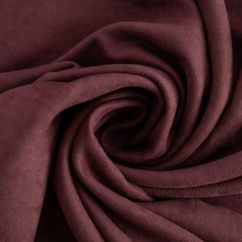 Замша портьерная h-300 см Т468-02-83 темно-сиреневый однотонный