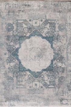 Ковер прямоугольный 200х290 см Woolknot Craft MT069 темно-серый/синий