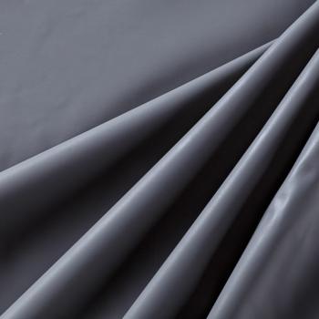 Ткань плащевая 042-07152 темно-серый однотонный