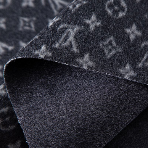 Кашемир двухсторонний Louis Vuitton 022-20221 графит