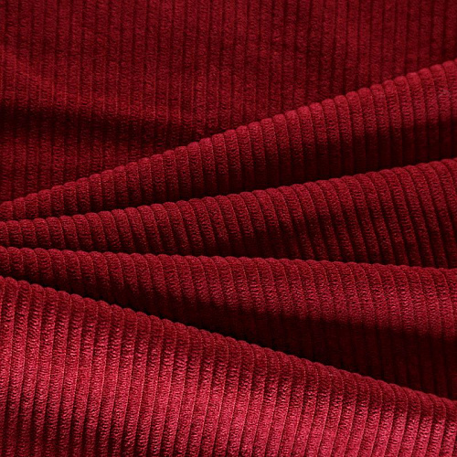 Вельвет 008-06505 винный однотонный