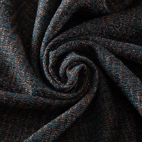 Ткань портьерная жаккард h-295 см 02-02-20904 сине-зеленый мультиколор