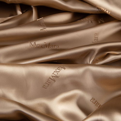 Вискоза жаккардовая Max Mara 009-20258 карамельный