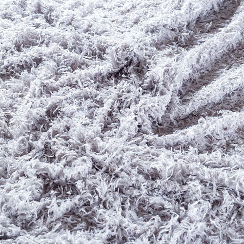 Трикотаж "Перья" 056-02003 светло-серый однотонный