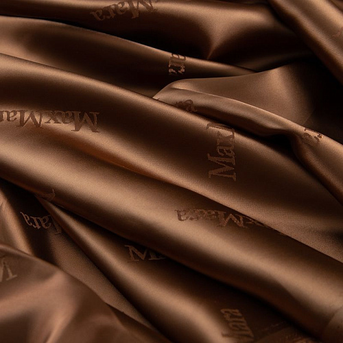 Вискоза жаккардовая Max Mara 009-20256 корица