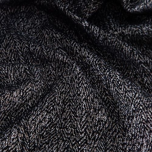 Ткань портьерная жаккард h-285 см 02-02-20893 черный мультиколор