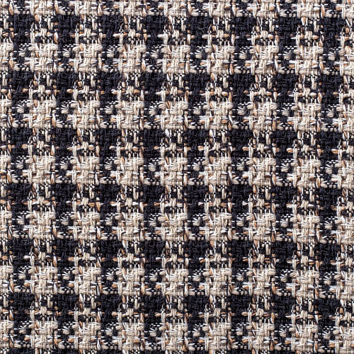 Твид шанель 052-01136 молочно-черный