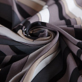 Трикотаж-масло Emilio Pucci 056-16833 серый принтованный