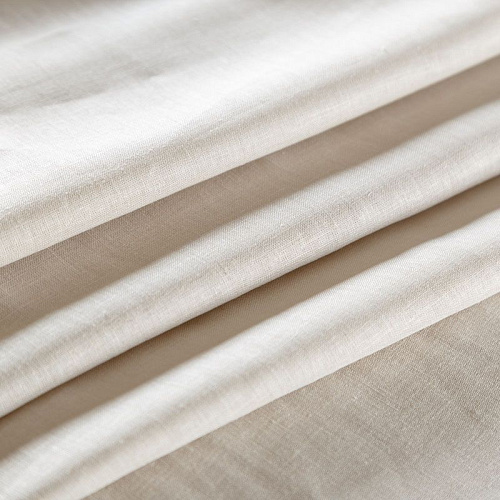 Лен-вискоза 035-08429 песочный однотонный
