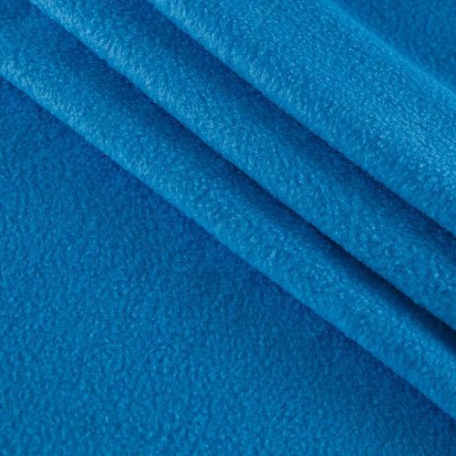 Флис 061-15707 насыщенный голубой однотонный